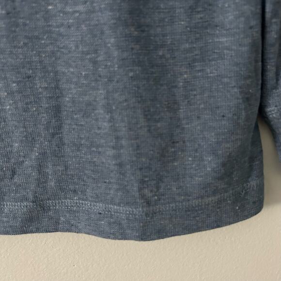 Julian & Mark Men's Long Sleeve Henley Knit Crew Neck Blue Shirt Size XS - Picture 3 of 6